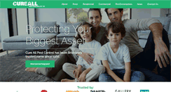 Desktop Screenshot of cureallpest.com.au